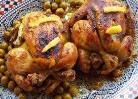 طريقة عمل الدجاج المحمر المغربى