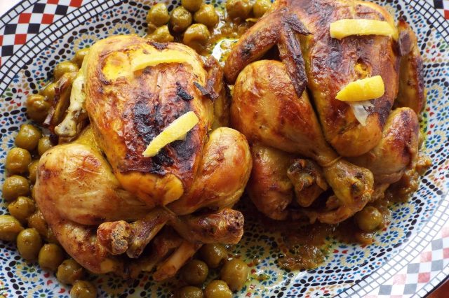 طريقة عمل الدجاج المحمر المغربى
