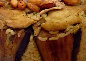 طريقة عمل مقلوبة الباذنجان الفلسطينية