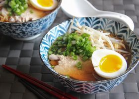 طريقة عمل الرامن اليابانى