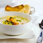 طريقة عمل شوربة المشروم والكاليماري