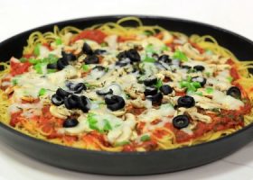 طريقة عمل بيتزا المكرونة