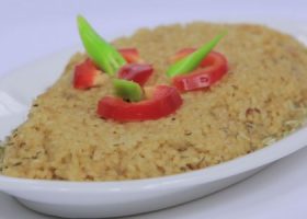 طريقة عمل أرز السمك بالشمر