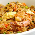 طريقة عمل أرز بالجمبرى والكاليمارى