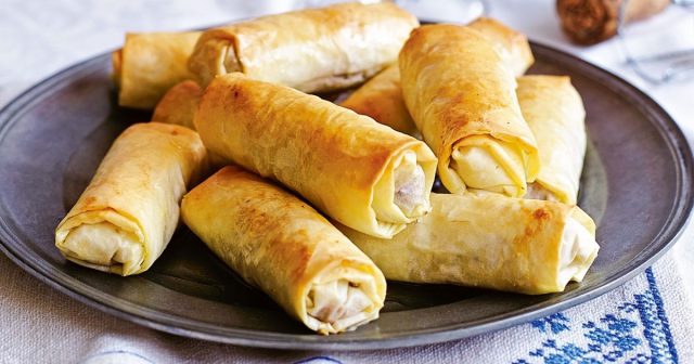 طريقة عمل رولات الجلاش بالخضار