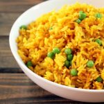 طريقة عمل أرز بسمتى بالبسلة