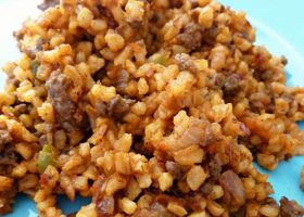 طريقة عمل البرغل باللحم