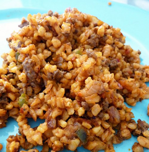 طريقة عمل البرغل باللحم