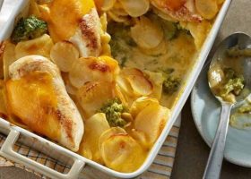 طريقة عمل جراتان البطاطس مع الدجاج