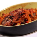 طريقة عمل سمك بالأرز و الخضروات