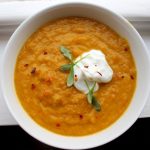طريقة عمل شوربة الجزر بالزبادى