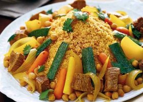 طريقة عمل كسكسى باللحم والخضار