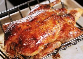 طريقة عمل بط محشى فريك