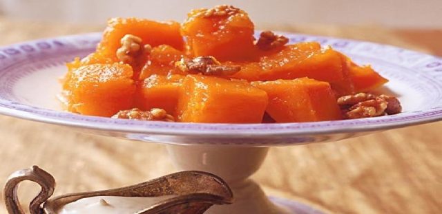 طريقة عمل قرع عسل بالقشطة