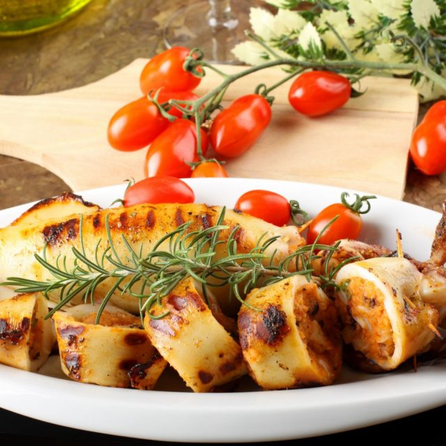 طريقة عمل كاليمارى محشى