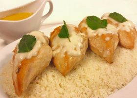 طريقة عمل الدجاج بالموزاريلا