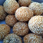 طريقة عمل إسطوانات السمسم