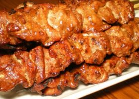 طريقة عمل أسياخ الدجاج الآسيوية