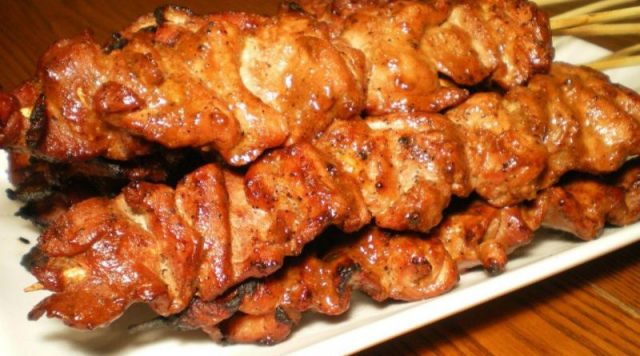 طريقة عمل أسياخ الدجاج الآسيوية