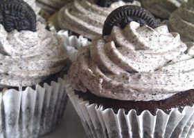 طريقة عمل كب كيك الأوريو والنوتيلا