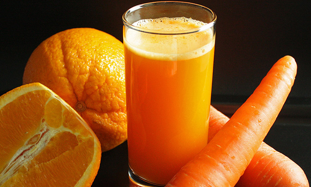 طريقة عمل عصير برتقال بالجزر