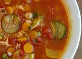 طريقة عمل كوسة مكمورة بالحمص