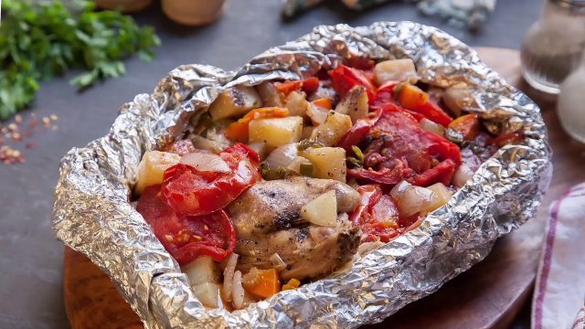 طريقة عمل ورقة الدجاج