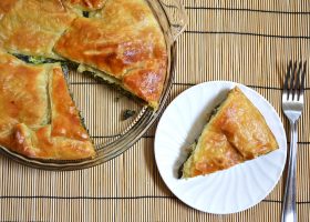 طريقة عمل فطيرة السلق والجبن