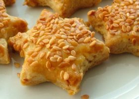 طريقة عمل حلوى البسكويت المالح