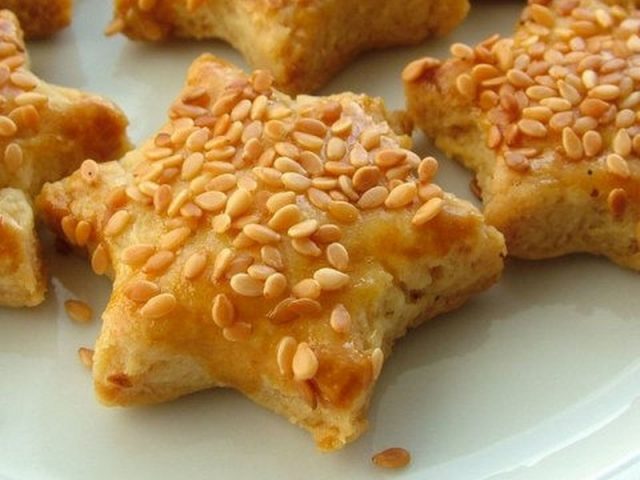 طريقة عمل حلوى البسكويت المالح