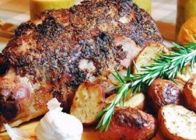 طريقة عمل لحم الفخذ بعصير البرتقال