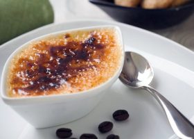 طريقة عمل كريم برولية بالقهوة