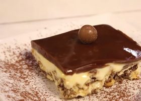 طريقة عمل حلوي البسكويت