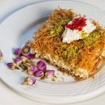 طريقة عمل الكنافه العثمانلى بكريمة الجبنه والفراولة