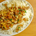 طريقة عمل الأرز بالشبت و اللوز