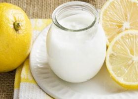 طريقة عمل حليب بالليمون