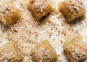 طريقة عمل البقلاوة العراقية بالجوز