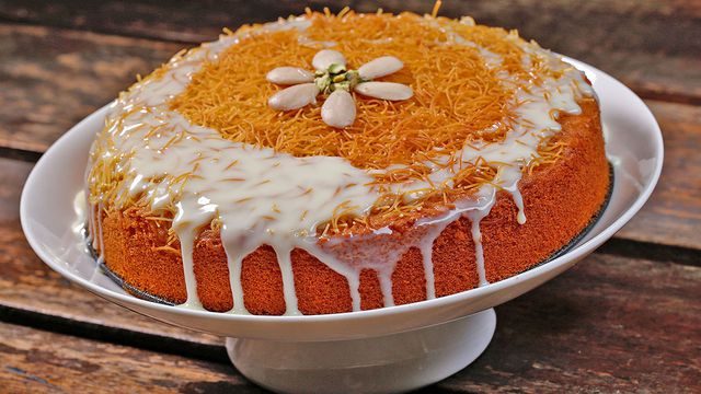 طريقة عمل كيكة الشعيرية الباكستانية