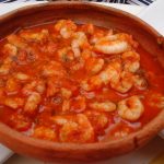 طريقة عمل جمبري بصلصة الطماطم