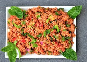 طريقة عمل التبولة التركية