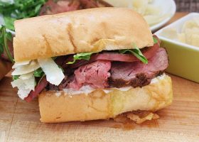 طريقة عمل ساندويتش لحم فيليه