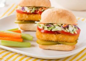 طريقة عمل برجر السمك