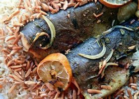 طريقة عمل الصيادية بالسمك المشوي