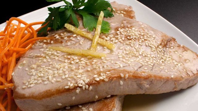 طريقة عمل سمك التونة فى الفرن