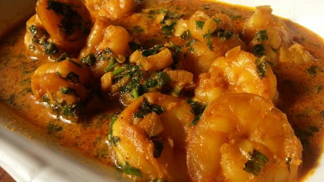 طريقة عمل جمبرى هندي بالكاري