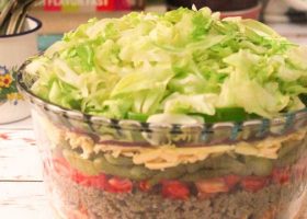 طريقة عمل سلطة البرجر