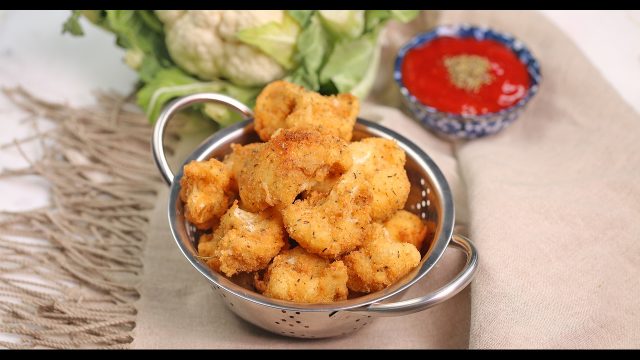 طريقة الزهره المقليه المقرمشه