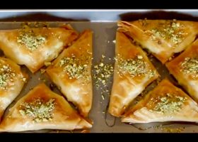 طريقة عمل وربات بالقشطة