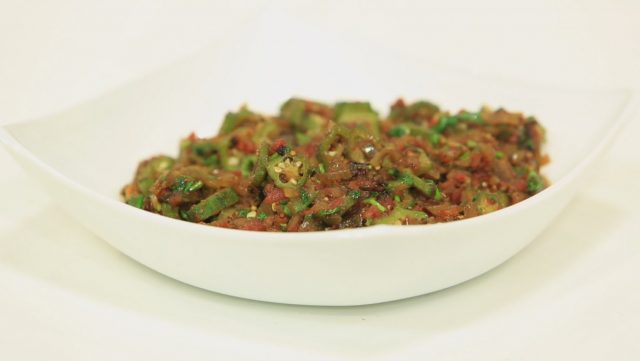 طريقة عمل البامية الهندية