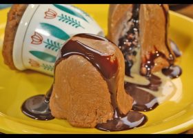 طريقة عمل حلى الفناجيل المقلوبه